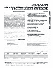 DataSheet MAX1394 pdf